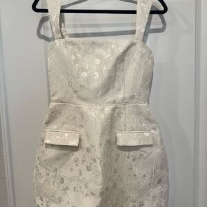 Amanda Uprichard Bethany Romper in White